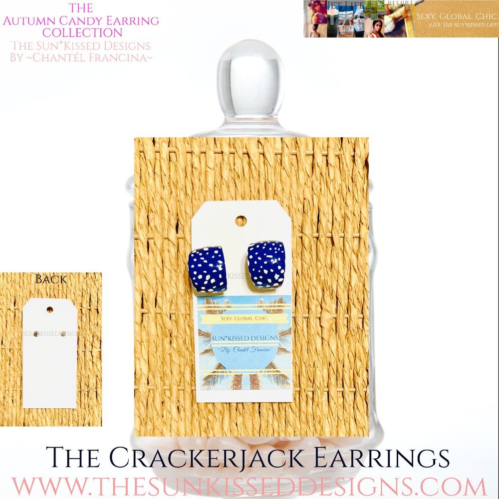The Cracker Jack Earrings by The Sun*Kissed Designs By ~Chantél Francina~